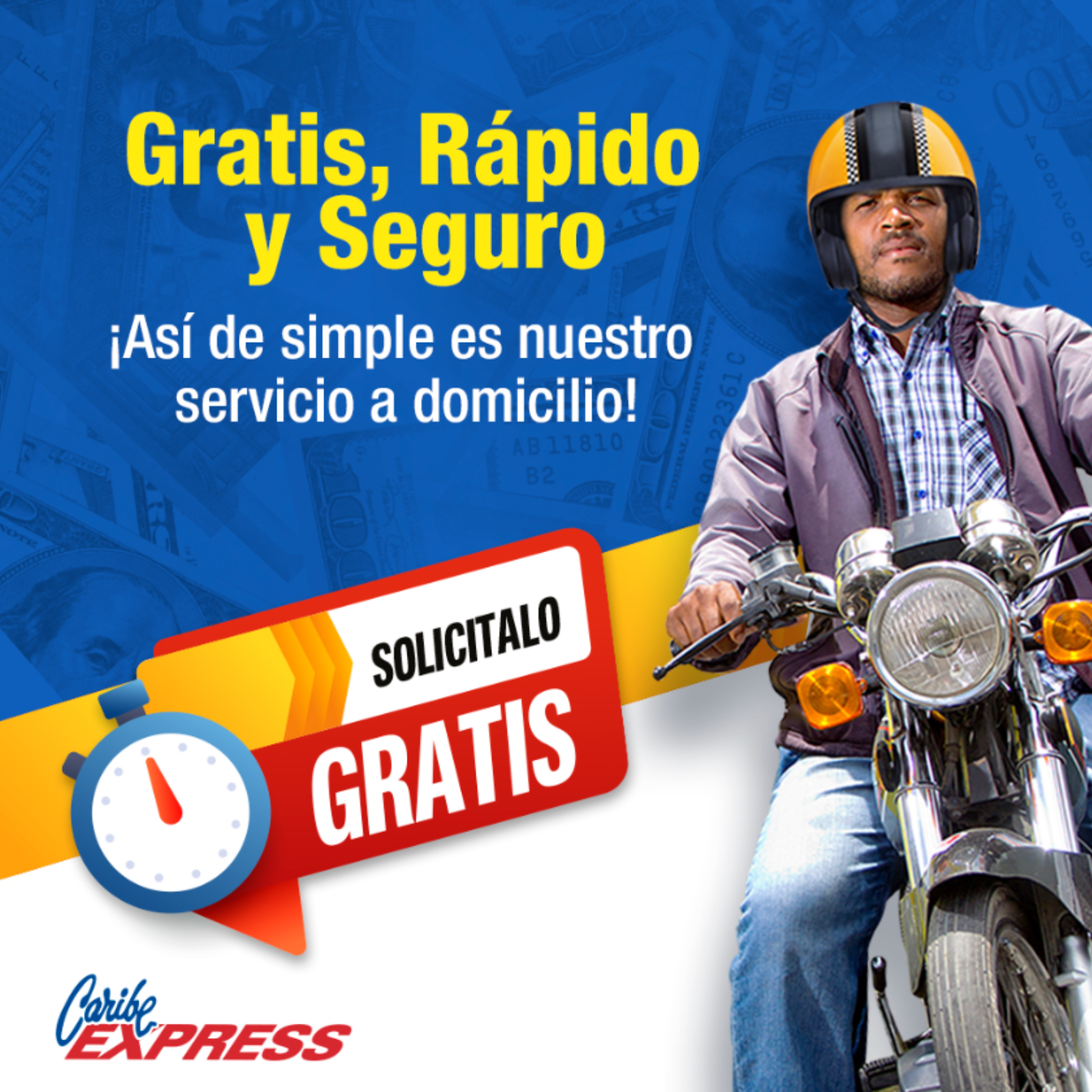 Servicio a domicilio gratis