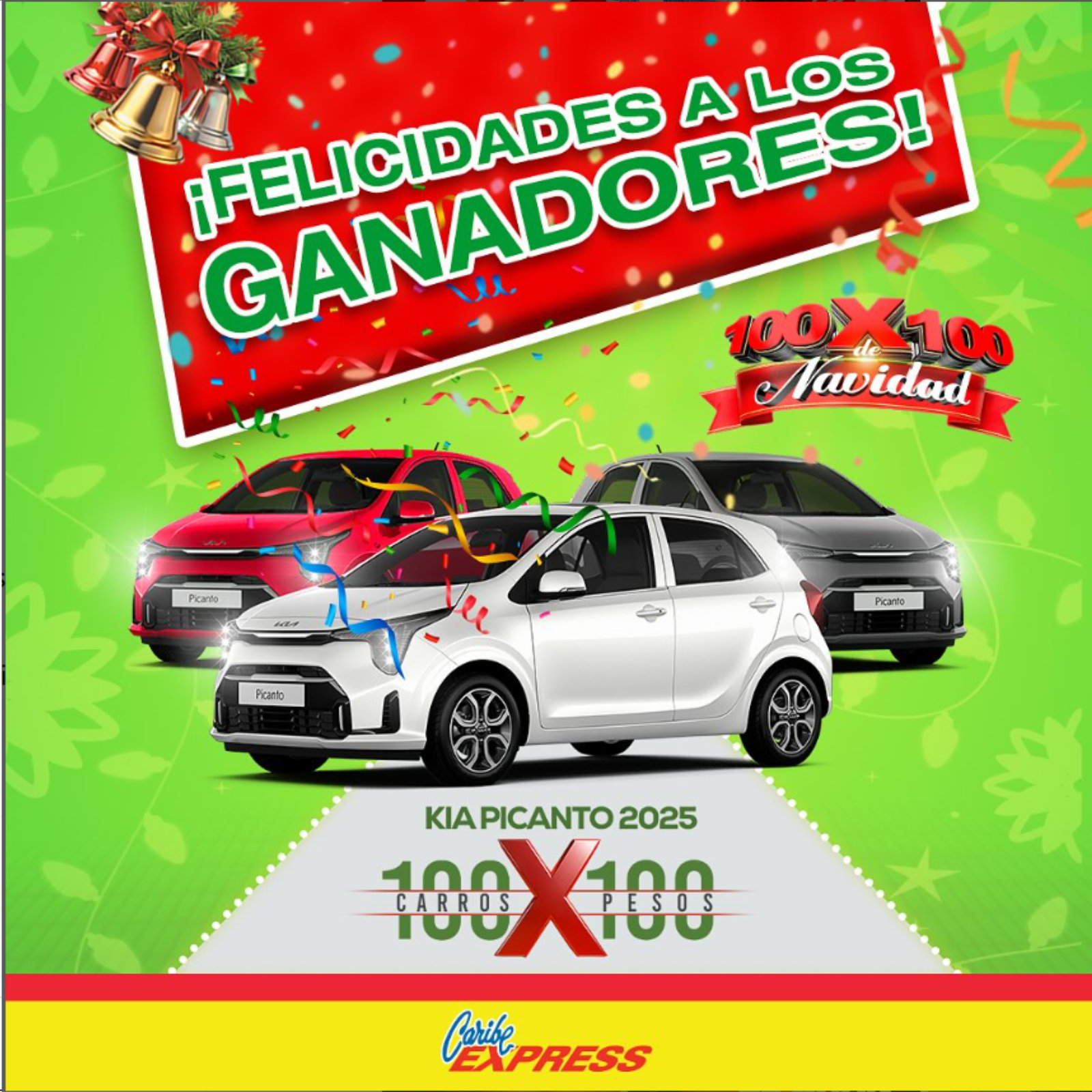 Felicidades Ganadores